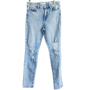 Marciano Los Angeles Stiletto No 97 High Rise Skinny Jean Size 27 Lightwash